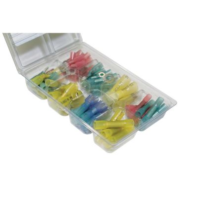 JTT6976F image(0) - The Best Connection HEAT SHRINK CRIMP SEAL TERMINAL KIT 75 PCS