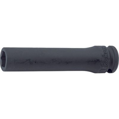KKN13300M-21 image(0) - Ko-ken USA 13300M-21 3/8 Sq. Dr. Socket 21mm 6 point Length 80mm
