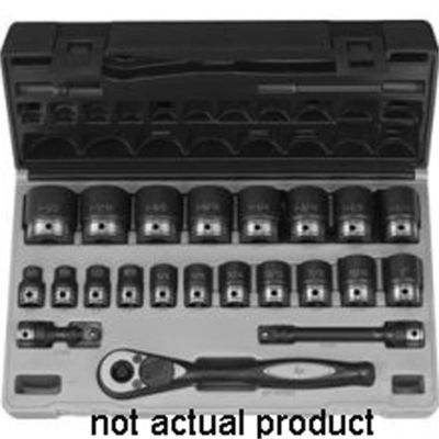 GRE82034R image(0) - Grey Pneumatic 1/2" Drive x 1-1/16" Standard Duo-Socket - 6 Point