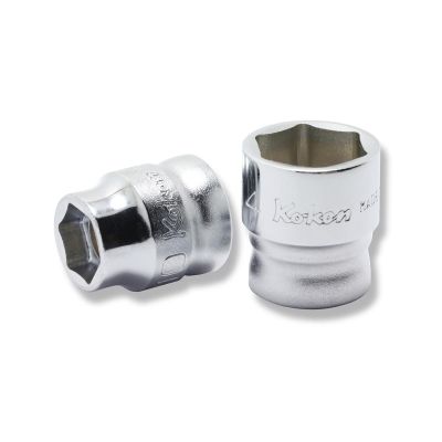 KKN3400MZ-16 image(0) - Ko-ken USA 3/8 Sq. Dr. Socket 16mm 6 point Length 21mm Z-series