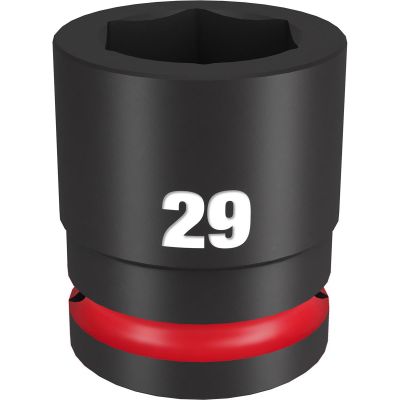 MLW49-66-6367 image(0) - Milwaukee Tool SHOCKWAVE Impact Duty 3/4"Drive 29MM Standard 6 Point Socket
