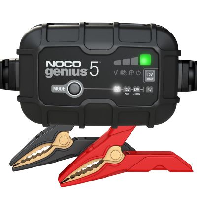 NOCGENIUS5 image(0) - NOCO Company GENIUS5 6V/12V 5-Amp Smart Battery Charger