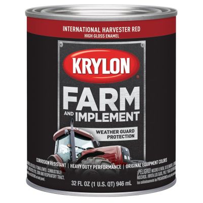 DUP2024 image(0) - FARM PAINTS; INT HARVESTER RED; 32 OZ. QUART;