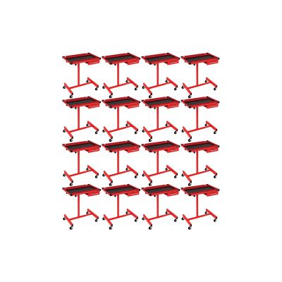 KTI75104-PL16 image(0) - K Tool International Work Table 30 in. Adjustable (Matte Red) (Pallet of 16)