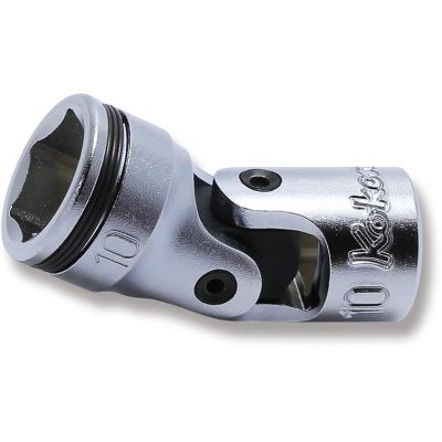 KKN2441M-10 image(0) - Ko-ken USA 1/4 Sq. Dr. Universal NUT GRIP® Socket - 10mm