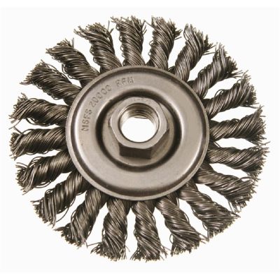 TMRFELK606 image(0) - 6IN STANDARD TWIST WIRE WHEEL, .023 5/8"-11 AH
