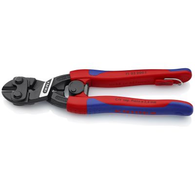 KNP7132200TBKA image(0) - KNIPEX COBOLT MINI BOLT CUTTER W/ NOTCHED BLADES