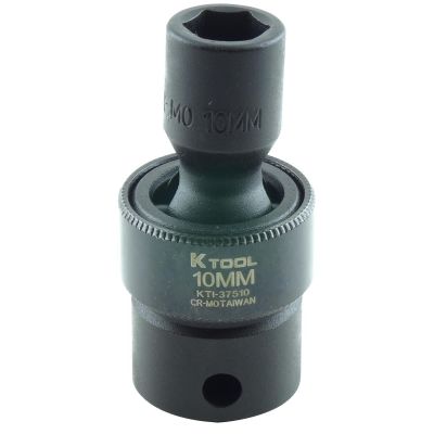 KTI37510 image(0) - K Tool International SOC 10MM 3/8D IMP UNIV 6PT