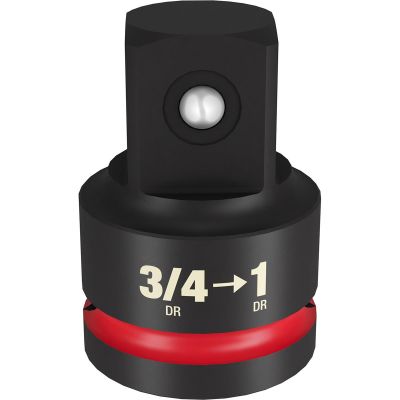 MLW49-66-6729 image(0) - Milwaukee Tool SHOCKWAVE Impact Duty 3/4" Drive 1" Drive Adapter