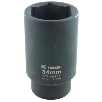 KTI38234 image(0) - K Tool International SOC IMP MET 1/2DR 34MM