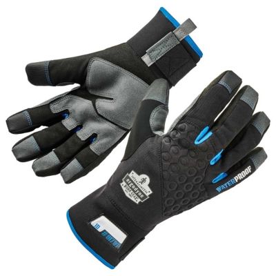 ERG17376 image(0) - Ergodyne 817WP 2XL Black Waterproof Winter Work Gloves