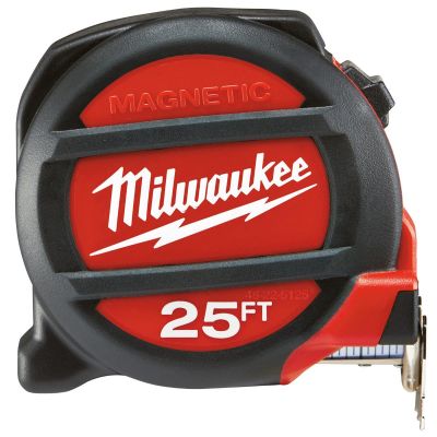 MLW48-22-5125 image(0) - Milwaukee Tool 25 FT. MAGNETIC TAPE MEASURE