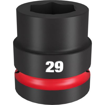 MLW49-66-6594 image(0) - Milwaukee Tool SHOCKWAVE Impact Duty 1"Drive 29MM Standard 6 Point Socket