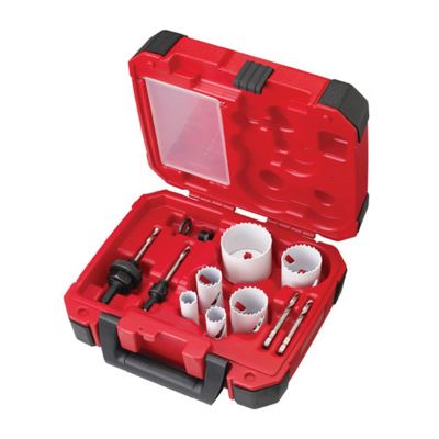 MLW49-22-4095 image(0) - Milwaukee Tool HOLE DOZER Electricians Hole Saw Kit - 10PC