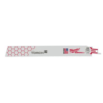 MLW48-01-2768 image(0) - Milwaukee Tool 9" 18 TPI The Torch SAWZALL Blades (10 Pk Bulk)
