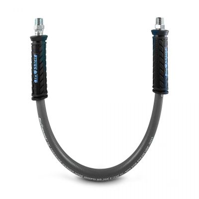BLBPWSW3804 image(0) - BluBird BluShied Rubber 3/8" x 4' Single Wire Pressure Washer Jumper Hose