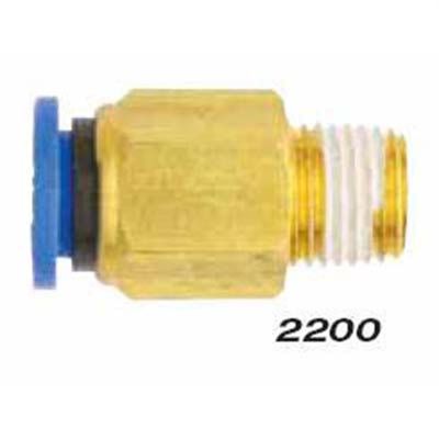 MIL2200-5 image(0) - Milton Industries Straight - Tube 5/16" OD - 1/8" MNPT