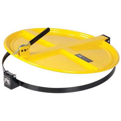 NPGDRM659-YW image(0) - New Pig Latching Drum Lid for 55 Gallon Drum, Yell