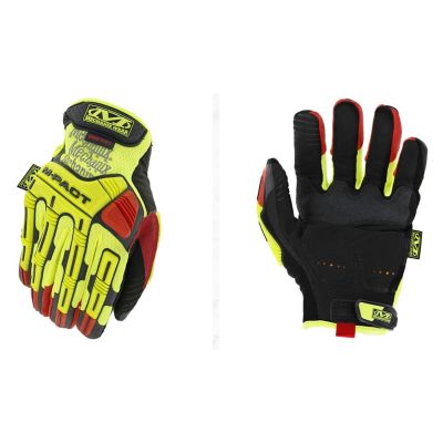 MECSMP-X91-012 image(0) - Mechanix Wear HI-VIZ M-PACT D4-360 GLOVE XXL