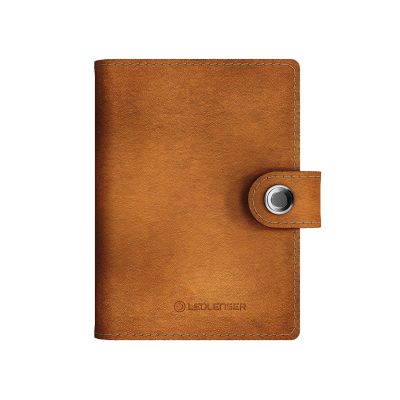 LED502396 image(0) - LEDLENSER INC Lite Wallet, Caramel
