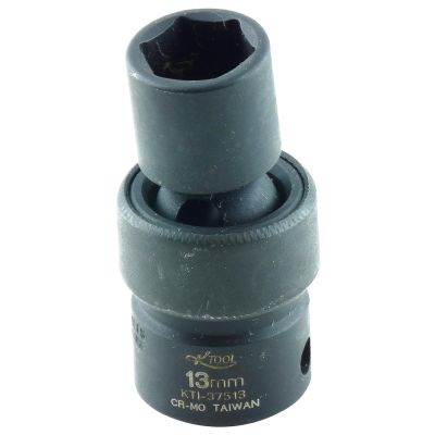 KTI37513 image(0) - K Tool International SOC 13MM 3/8D IMP UNIV 6PT