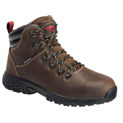 FSIA7420-6.5W image(0) - Avenger Work Boots Avenger Work Boots - Flight Series - Men's Boots - Aluminum Toe - IC|EH|SR - Brown/Black -Size: 6'5W