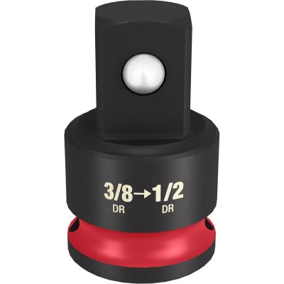 MLW49-66-6723 image(0) - Milwaukee Tool SHOCKWAVE Impact Duty 3/8" Drive 1/2" Drive Adapter