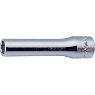 KKN2300M-6 image(0) - Ko-ken USA 2300M-6 1/4 Sq. Dr. Socket 6mm 6 point Length 50mm