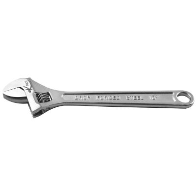 KTI48010 image(0) - K Tool International Adjustable Wrench ‐ 10-inch Jaw capacity: 1-13/16"