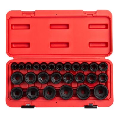 SUN2645 image(0) - Sunex 26-Piece 1/2 in. Drive Metric Impact