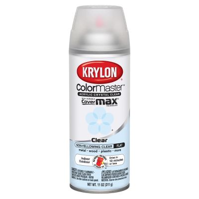 DUP53530 image(0) - Int Ext Clear Top Coat Clear Acrylic Flat 11 oz