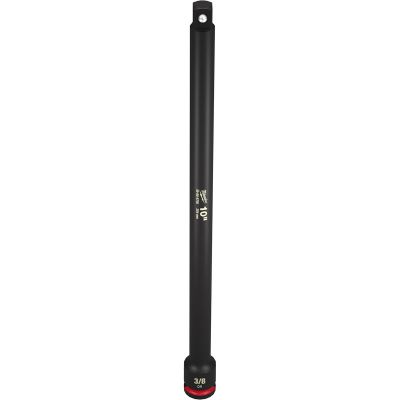 MLW49-66-6705 image(0) - Milwaukee Tool SHOCKWAVE Impact Duty 3/8" Drive 10" Extension