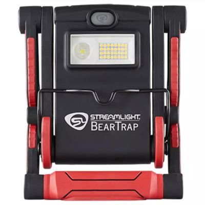 STL61523 image(0) - Streamlight BearTrap 360 Rechargeable Work Light with Rotating Body - Black/Red
