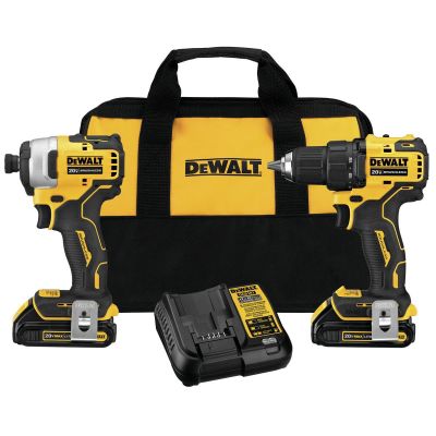 DWTDCK278C2 image(1) - DeWalt 20V MAX Brushless Combo Kit (ATOMIC)