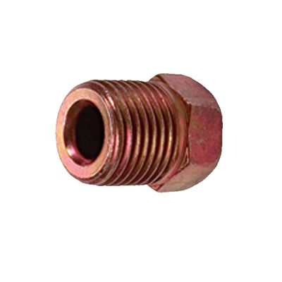 SRRBR145L image(0) - S.U.R.&R. 7/16 Inch-24 Inverted Flare Nut - 50 Pack