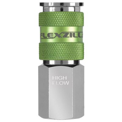 LEGA53416FZ image(0) - Legacy Manufacturing Flexzilla High Flow Coupler, 1/4 Body, 1/4 FNPT