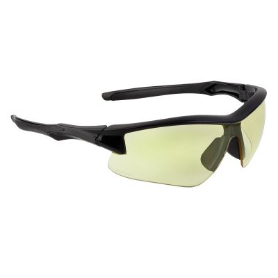 UVXS4162XP image(0) - Uvex Acadia Eyewear - Black with Amber Shades