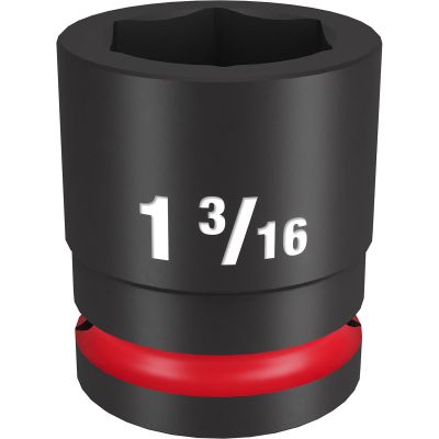 MLW49-66-6310 image(0) - Milwaukee Tool SHOCKWAVE Impact Duty 3/4"Drive 1-3/16" Standard 6 Point Socket