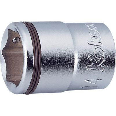 KKN3450M-12 image(0) - Ko-ken USA 3/8 Sq. Dr. Socket 12mm Nut Grip Length 26mm