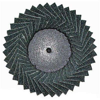 SRK73757 image(0) - Shark Industries 3"ROLOC 40GRIT ALUM OXIDE FLAP DISC 5PK