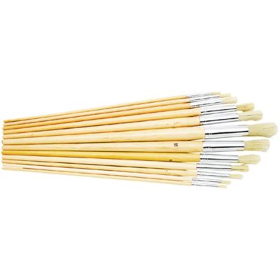 WLM1451 image(0) - Wilmar Corp. / Performance Tool 12 pc Long Handle Artist Brush