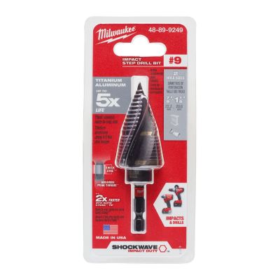MLW48-89-9249 image(0) - Milwaukee Tool SHOCKWAVE Impact Duty #9 7/8" & 1-1/8"