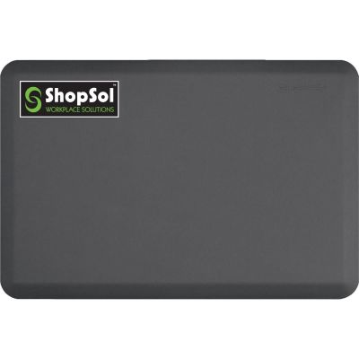 LDS1010644 image(0) - LDS (ShopSol) Anti-Fatigue Mat Supreme 3' x 2' Gray 32SSFGRY