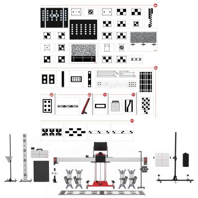 AULAS30 image(0) - Autel ADAS All Systems Calibration 3.0 Package : AllSystemsCalibrationPkg.3.0 incl. frame, IA800 sys,software,targets,components