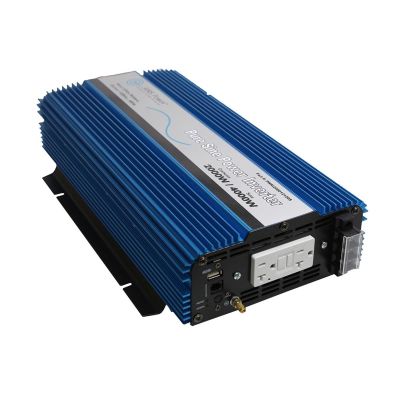 AIMPWRI200012120S image(0) - Aims Power 2000WT INVERTER W/ USB & REMOTE PORT